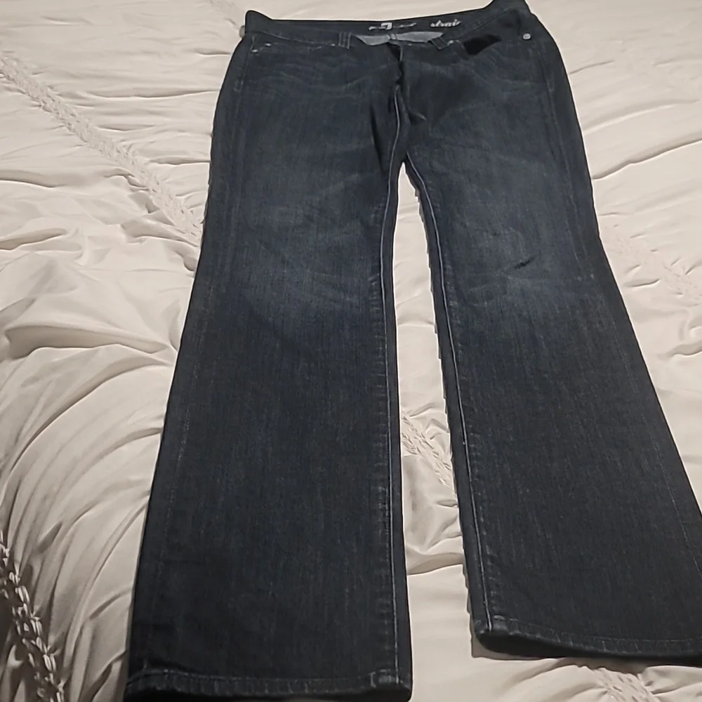 Pre-Owned 7 For All Mankind Junior Women's  Jeans - Classic and Trendy-Size 26 - Picture 6 of 11
